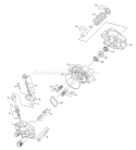 Page B Diagram and Parts List for 0583-0  Briggs and Stratton Pressure Washer